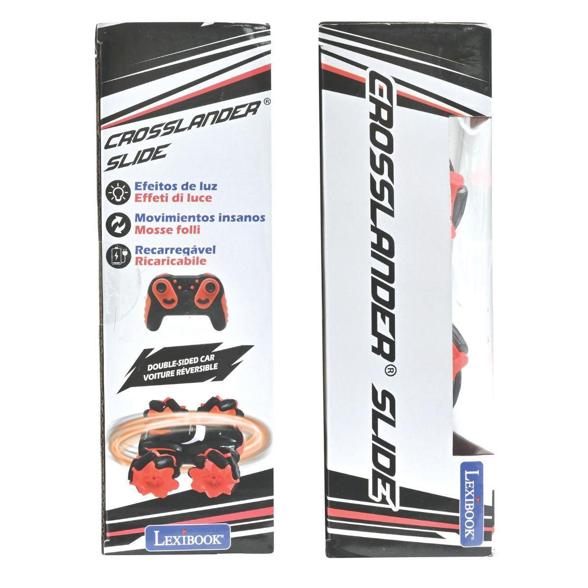 Lexibook Crosslander Slide, double face rotation à 360°