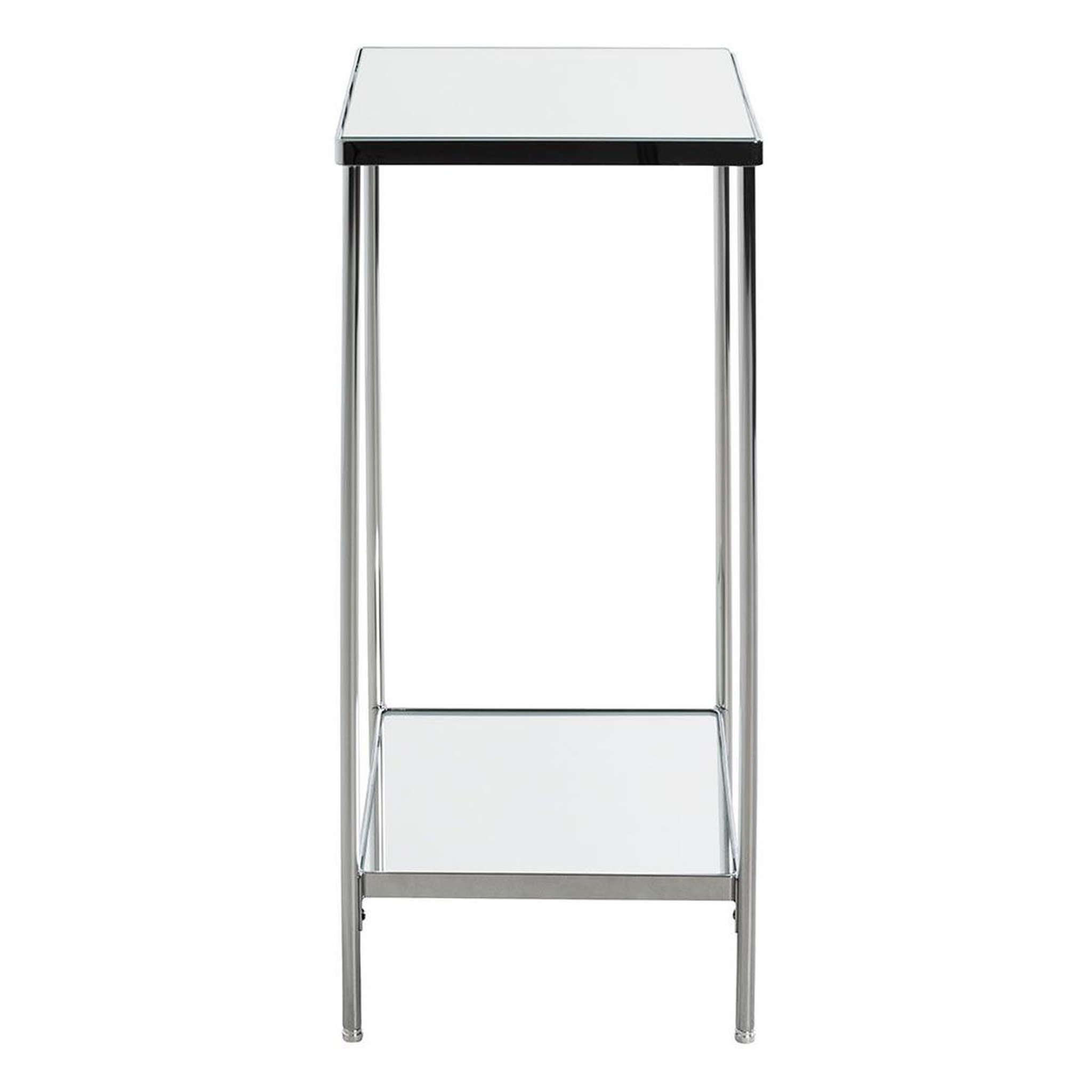 Voir la diapositive 2 : Paris Prix Sellette design carrée  palace  66cm chrome