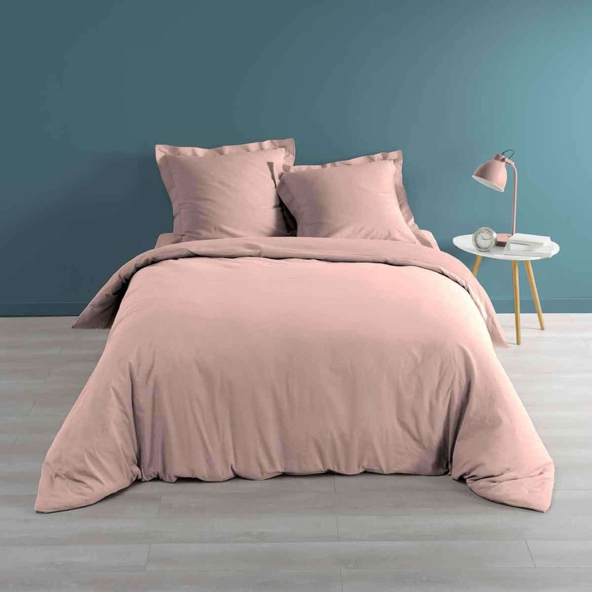 Douceur d'Intérieur Housse de couette  percaline  260x240cm rose