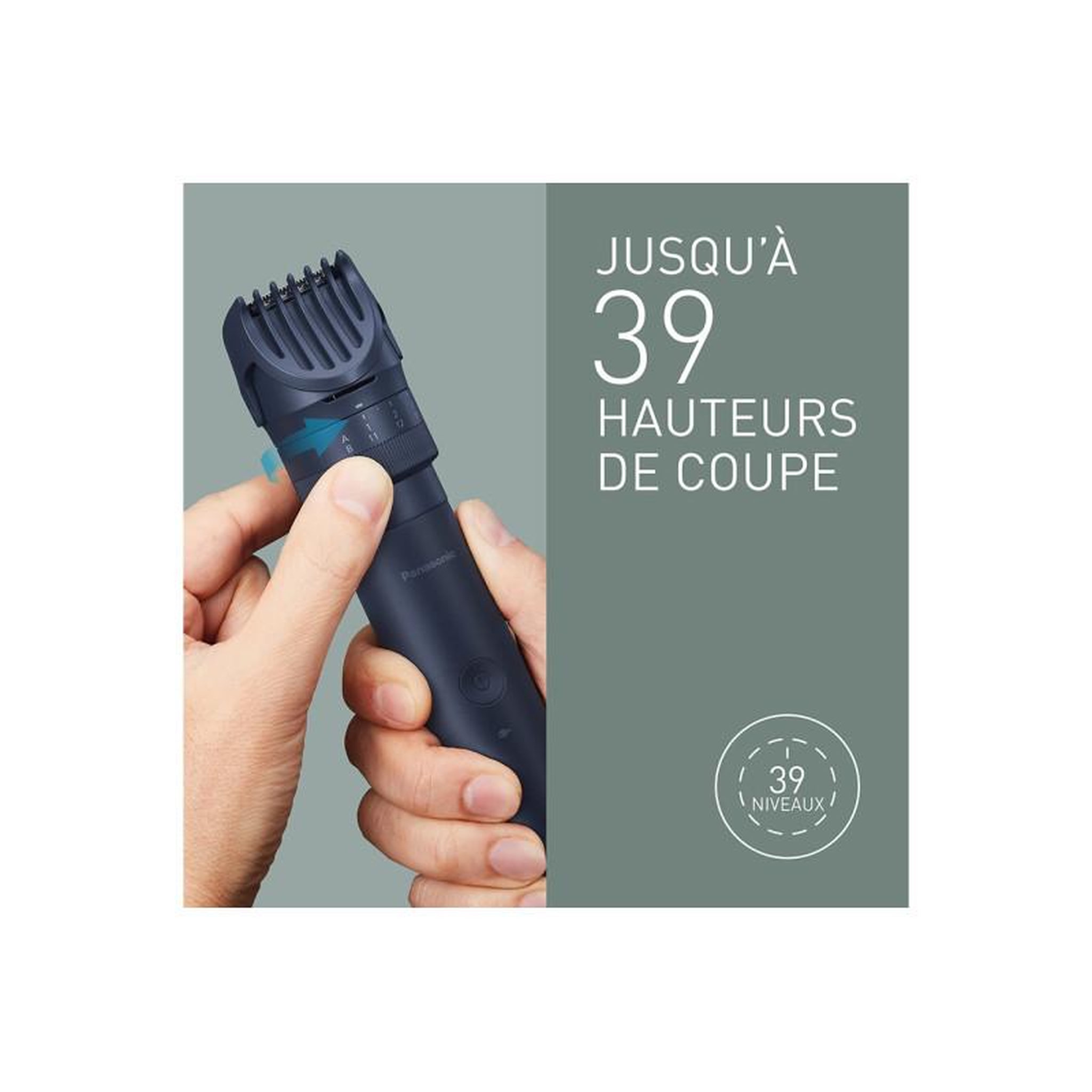 Voir la diapositive 3 : PANASONIC Tondeuse homme Panasonic Kit Multishape ER CKN1 PAC1 NOIR