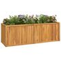 Voir la diapositive 3 : VIDAXL Lit sureleve 150x50x50 cm bois massif de teck