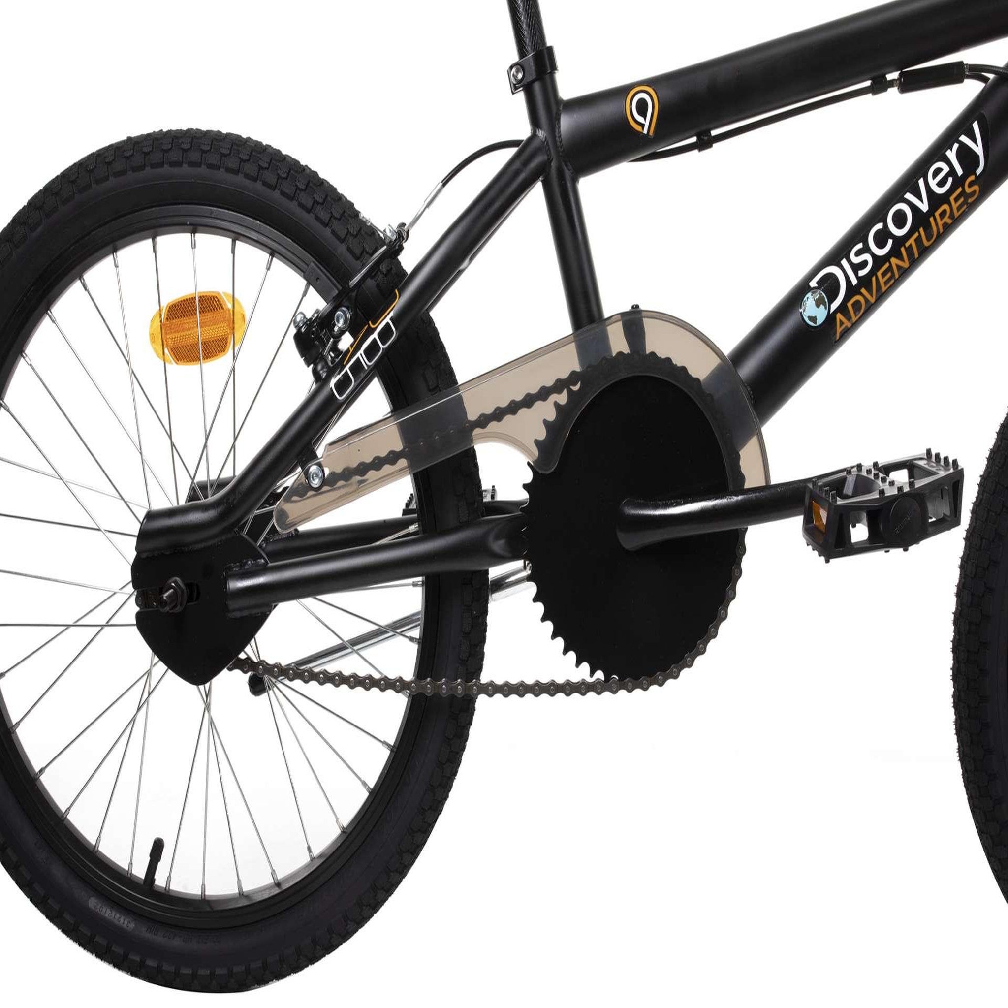 Voir la diapositive 3 : DISCOVERY ADVENTURES Vélo enfant - BMX 20'' Free Style Rigide Mixte   Discovery Adventures    - Mono vitesse - Rotor system 360° - Pegs inclus