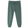VIDAXL Pantalon de survetement pour enfants vert fonce 116