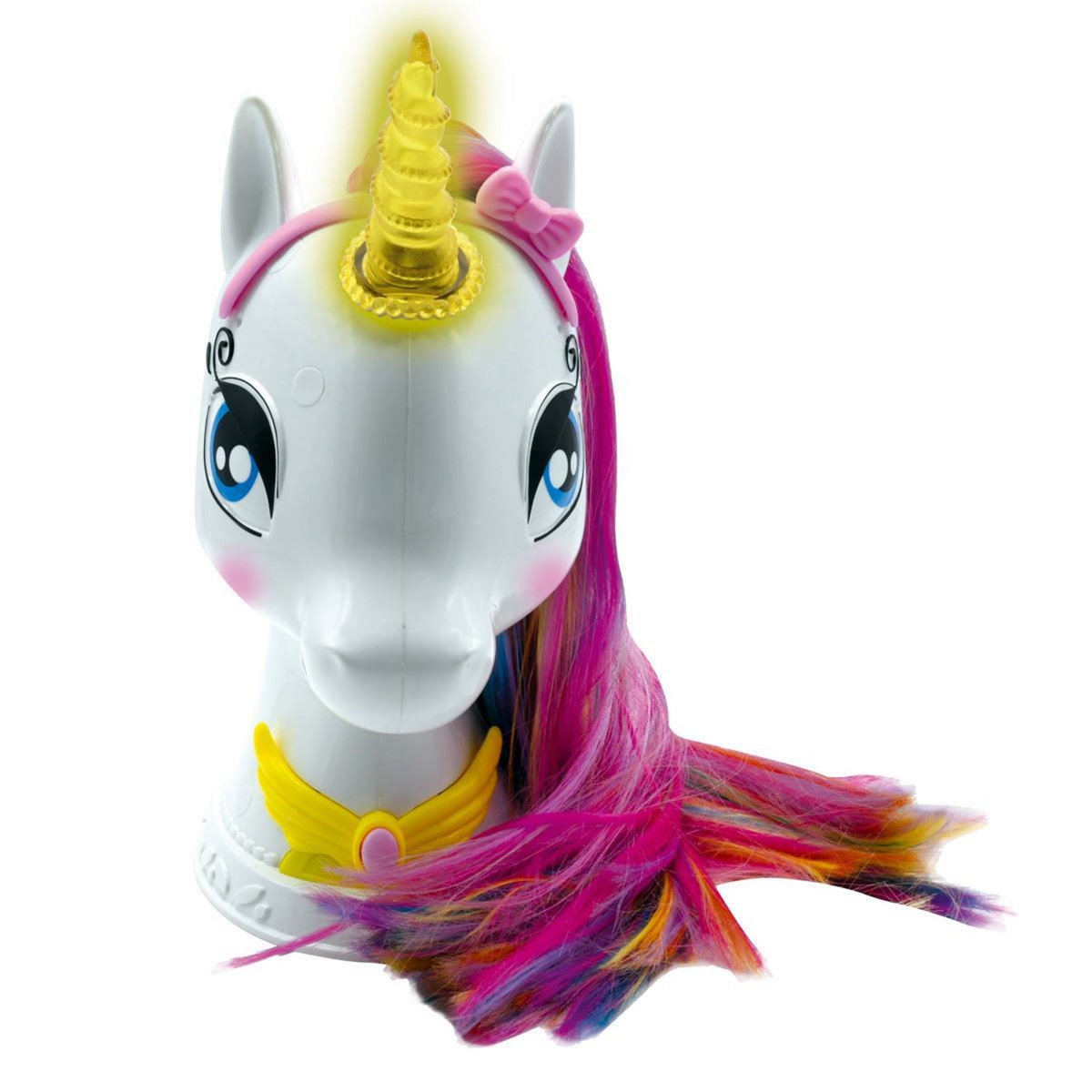 Lexibook Ma tête à coiffer licorne interactive magique