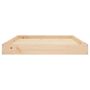 Voir la diapositive 4 : VIDAXL Lit pour chien 101,5x74x9 cm Bois de pin solide