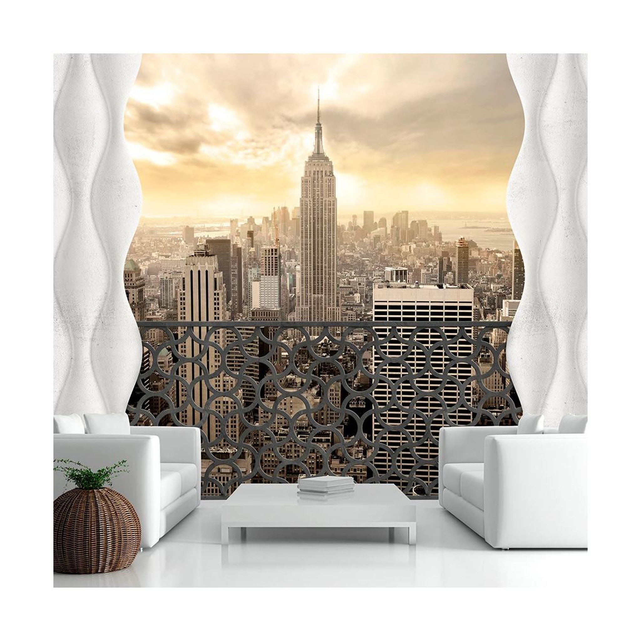 Paris Prix Papier peint  light of new york. Coloris disponibles : Multicolore