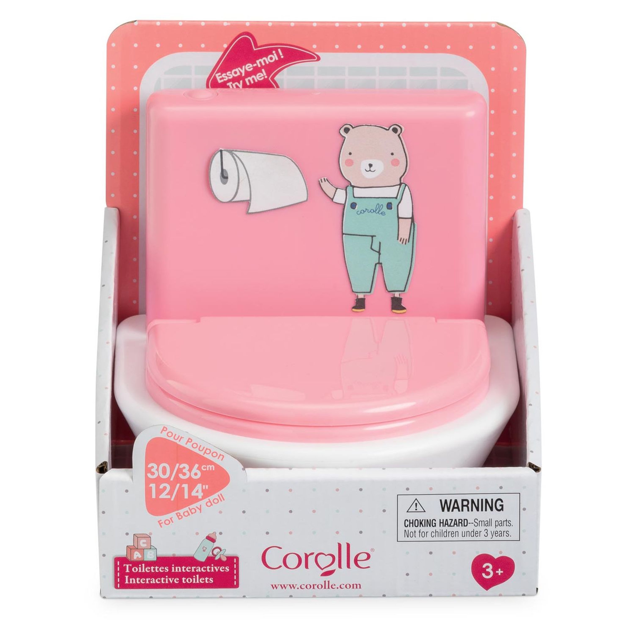 Voir la diapositive 7 : Corolle Toilettes intéractives pour Poupon 30/36 cm