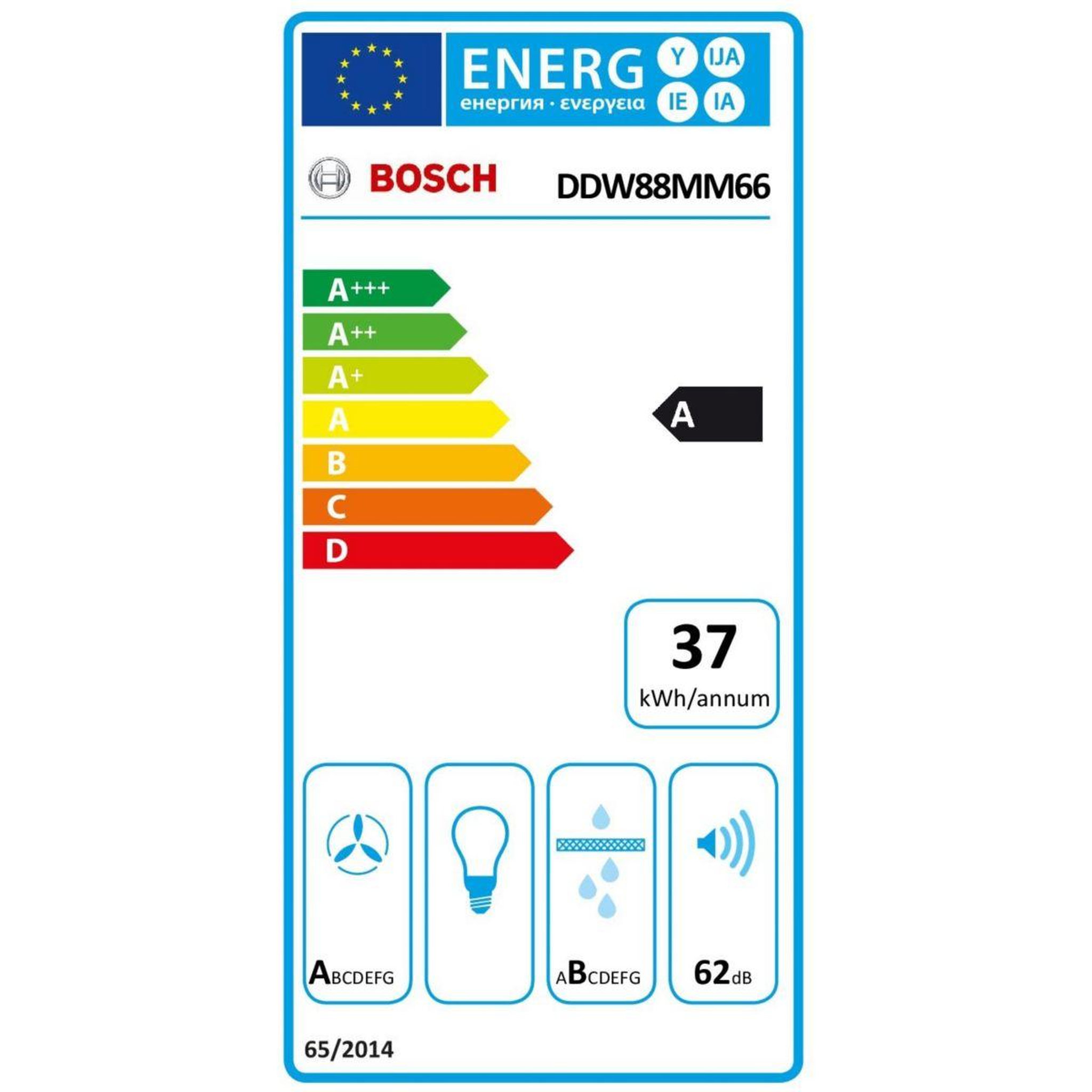 Voir la diapositive 6 : BOSCH Hotte plan de travail DDW88MM66, Série 8, Technologie Guided Air