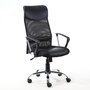 Voir la diapositive 1 : VS VENTA-STOCK Chaise de Bureau Campus relevable et Fauteuil inclinable en Simili Cuir Noir