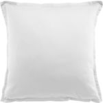 BATON ROUGE Taie d'oreiller 100% satin de coton 110fils uni. Coloris disponibles : Blanc