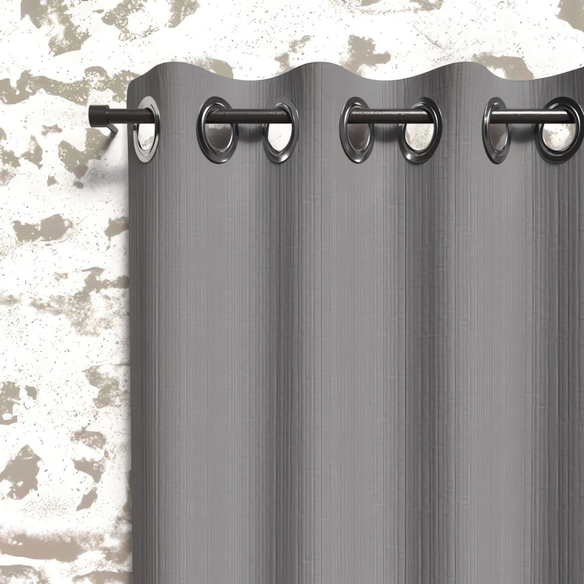 SOLEIL D'OCRE Rideau occultant à oeillets BOHEME, par Soleil d'Ocre