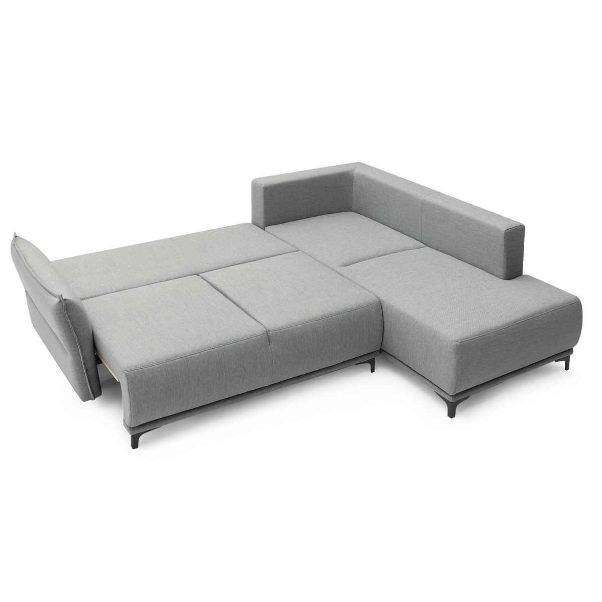 LISA DESIGN Arya - canapé d'angle convertible - avec coffre - 5 places - style contemporain - droit