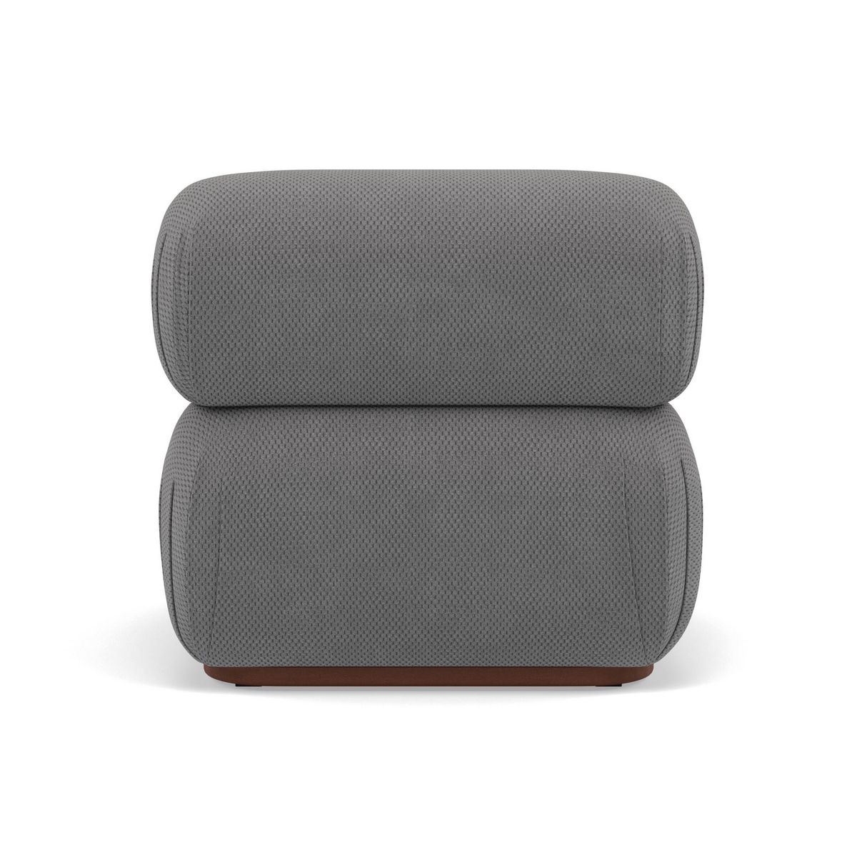 LISA DESIGN Penelope - module d'assise en velours texturé