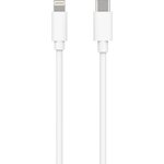 ESSENTIEL B Câble Lightning vers USB-C 2M certifié Apple Blanc