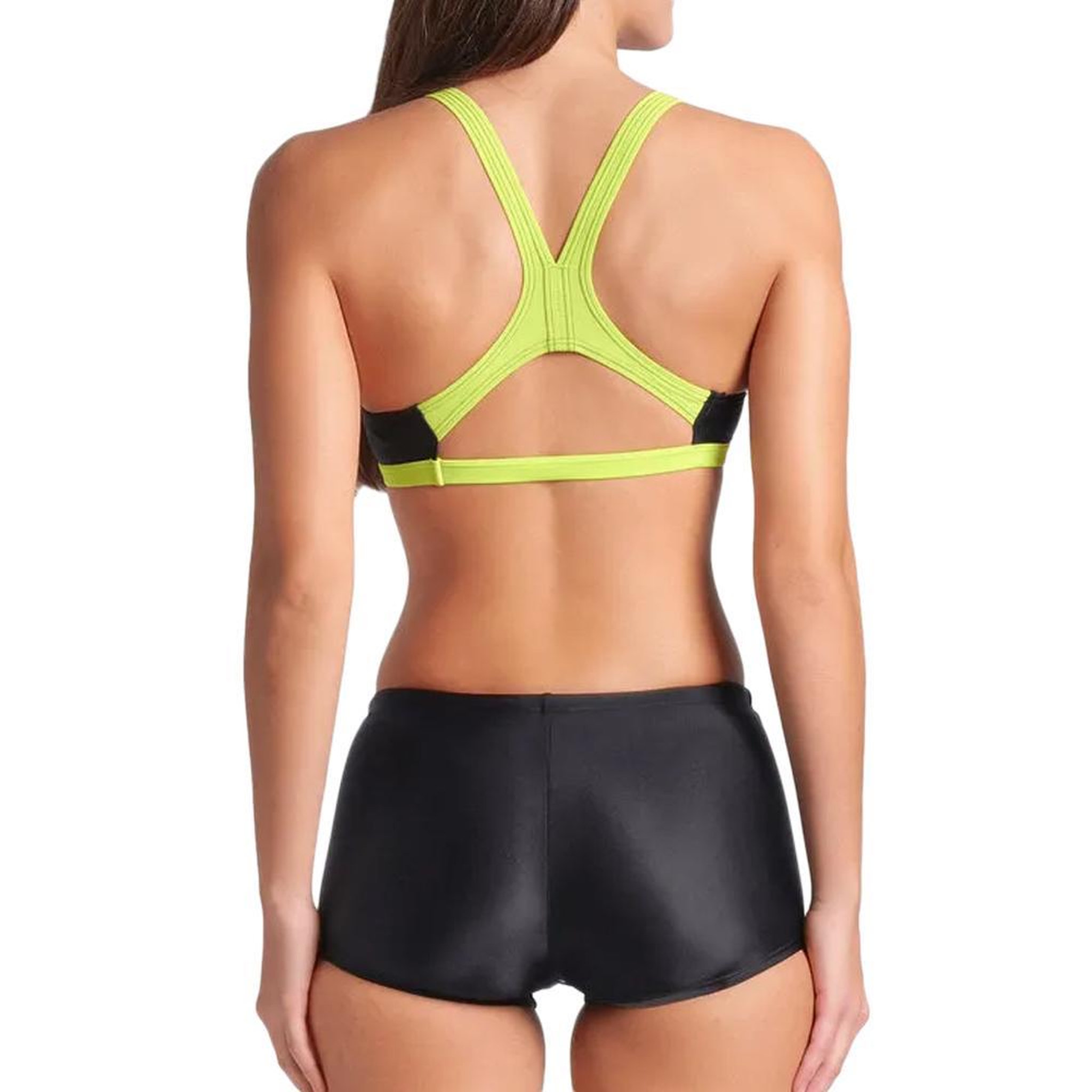 Voir la diapositive 2 : ARENA Maillot de bain 2 pièces Noir Femme Arena Graphic Swimsuit