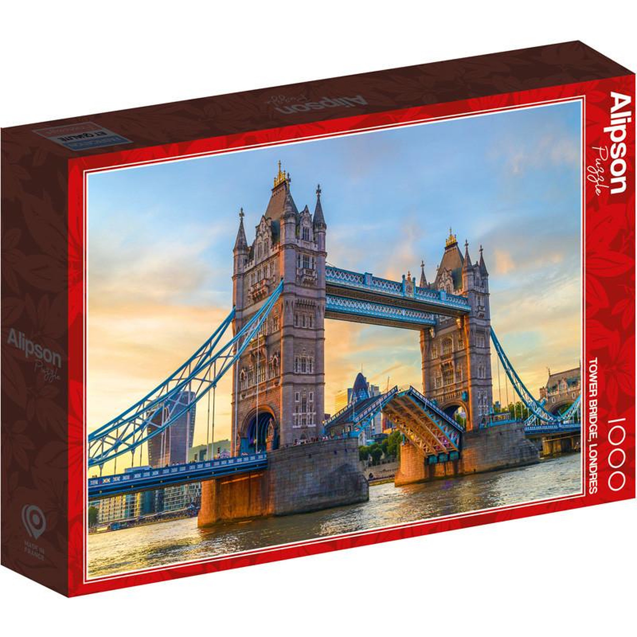 ALIZE Puzzle 1000 pièces - Tower Bridge - Adultes et enfants dès 14 ans - Puzzle de qualité supérieure - ALI50014 - Alizé
