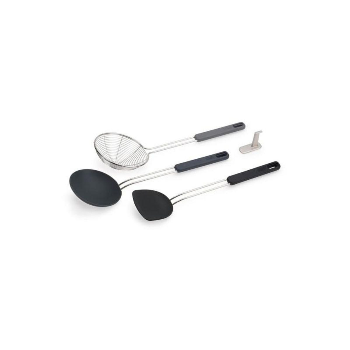 Joseph Joseph Ustensile de cuisine Joseph Joseph Ensemble de 3 ustensiles compacts Nest Fusion pour wok