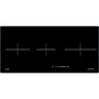 Voir la diapositive 1 : Airlux Table de cuisson à induction 78cm 3 feux 6700w noir - ati83bk