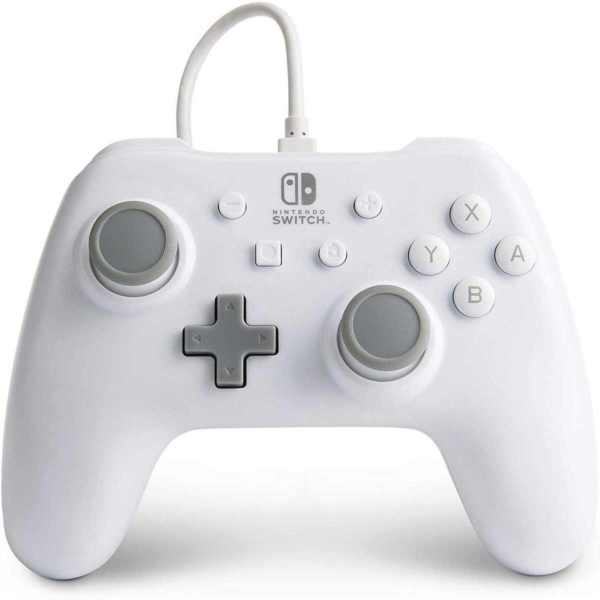 POWER A Manette Filaire Blanche Nintendo Switch
