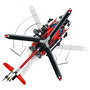 Voir la diapositive 3 : LEGO Technic 42092 - L'hélicoptère de secours