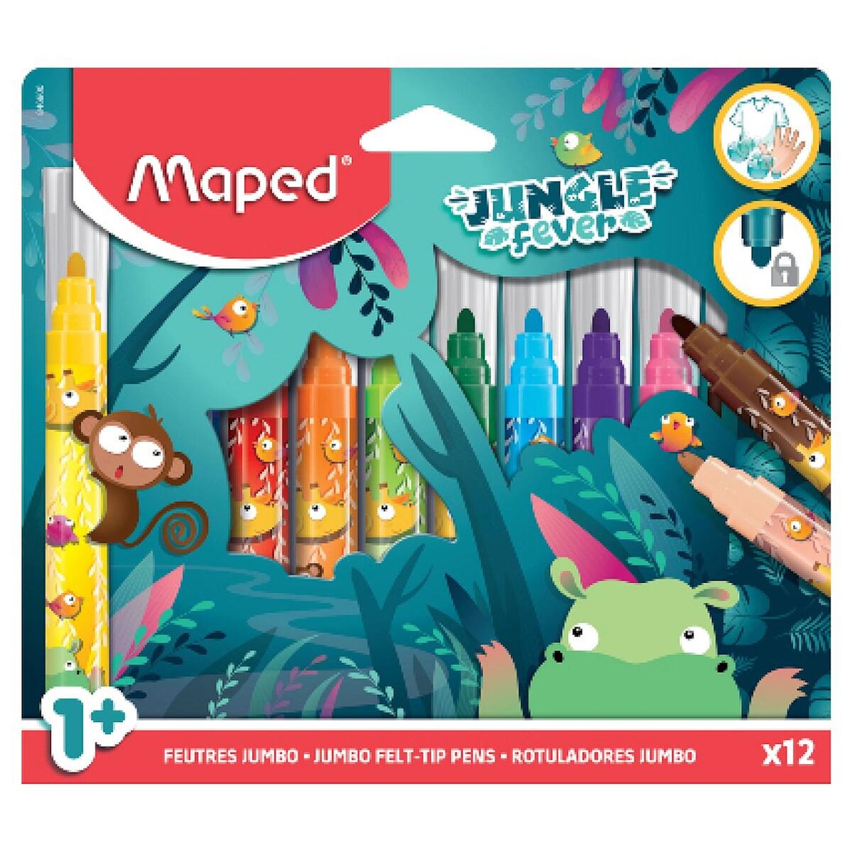 MAPED Jungle Fever stylo-feutre Bold
