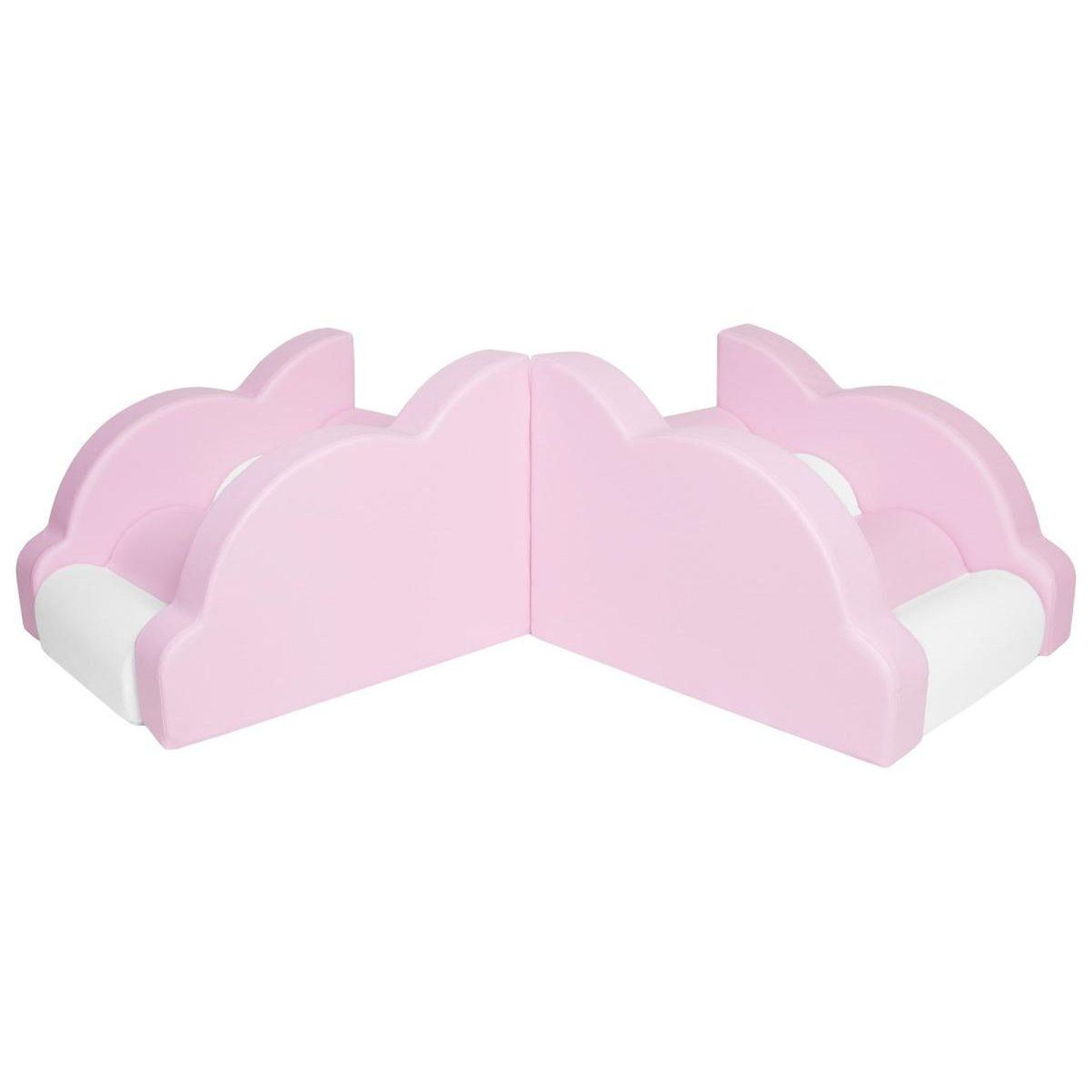 Voir la diapositive 2 : VELINDA Ensemble nuage, blocs en mousse pour le jeu, crèches, écoles maternelles, jouets — blanc,...