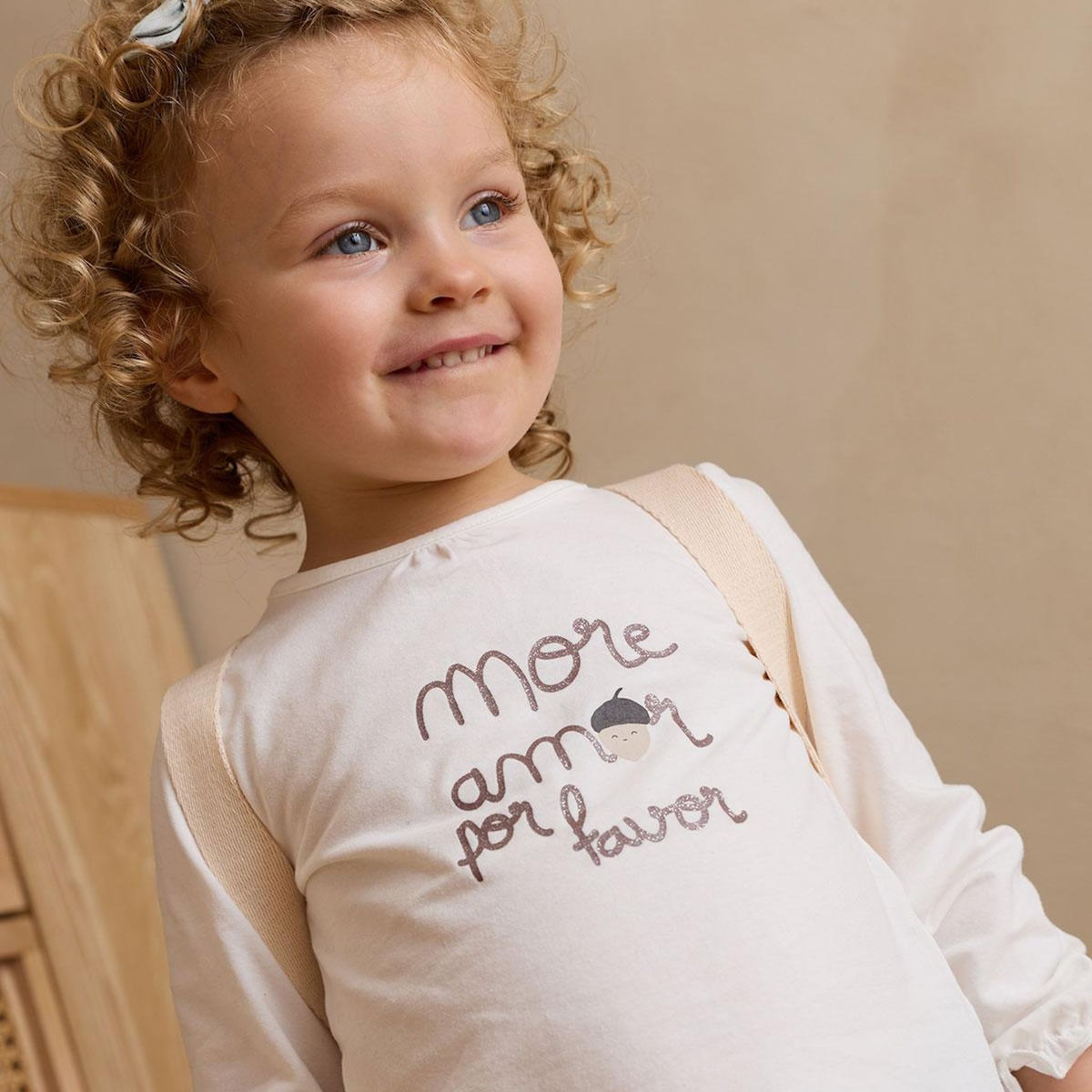 Petit Béguin Lot de 2 t-shirts enfant manches longues Sora