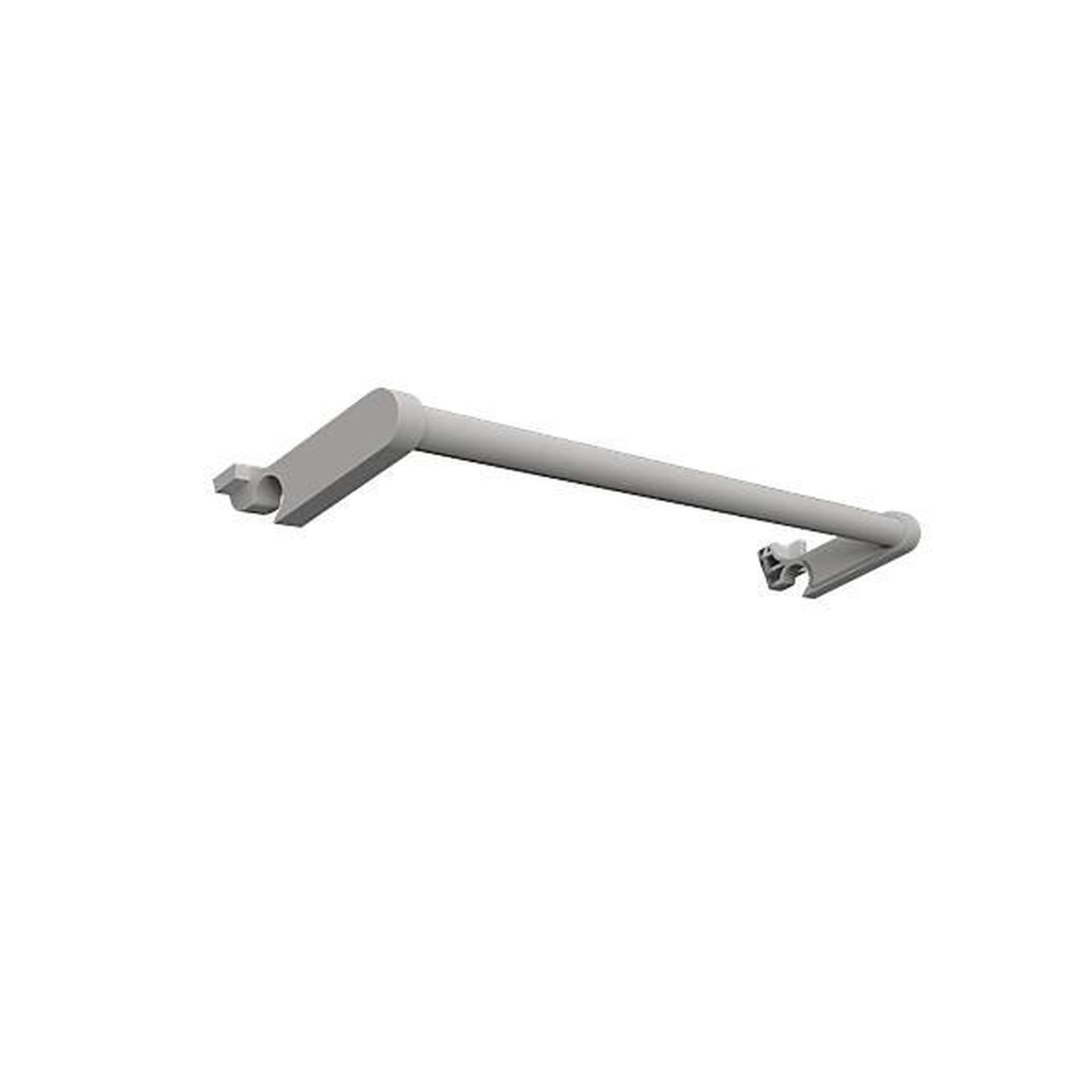 NOIROT Barre compatible actibain & flo bain - blanc - 34,8x5,5x13 cm