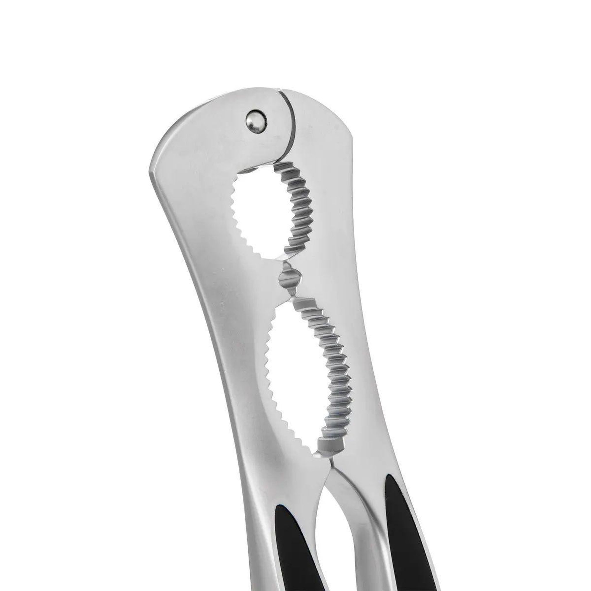 Voir la diapositive 3 : FIVE Casse-noix antidérapant  zinc  17cm gris