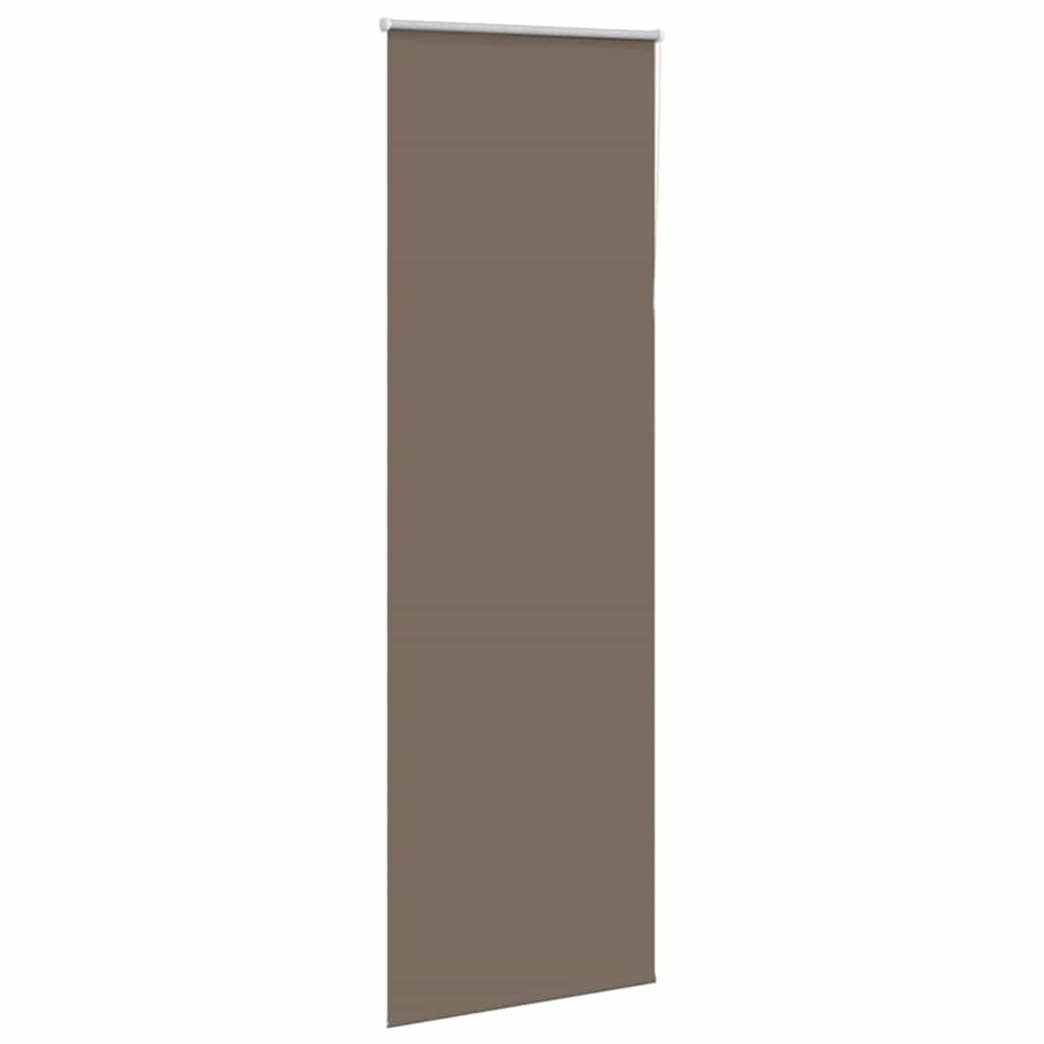 Voir la diapositive 3 : VIDAXL Store enrouleur occultant cafe 85x210cm largeur du tissu 80,7cm