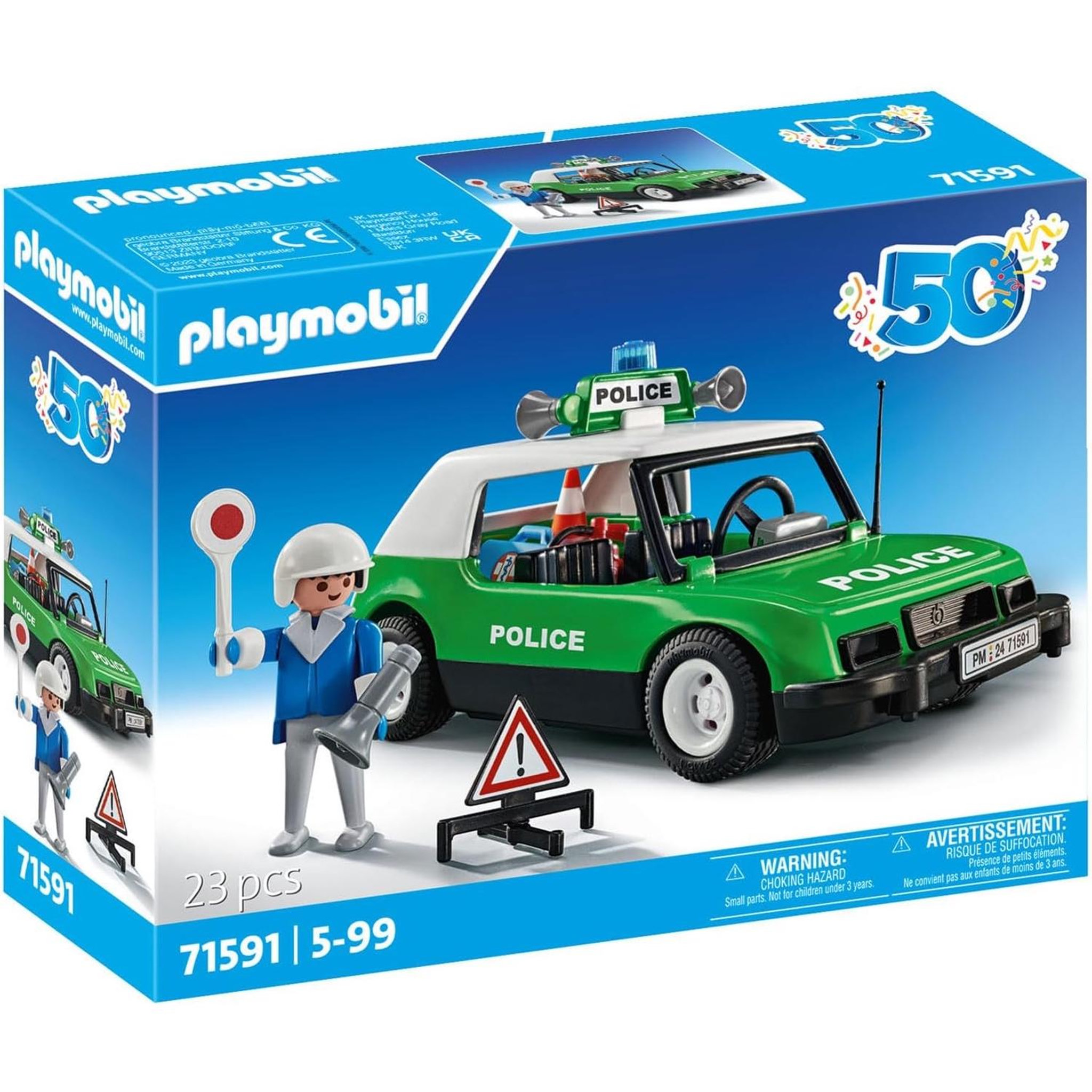 PLAYMOBIL Voiture de police collector