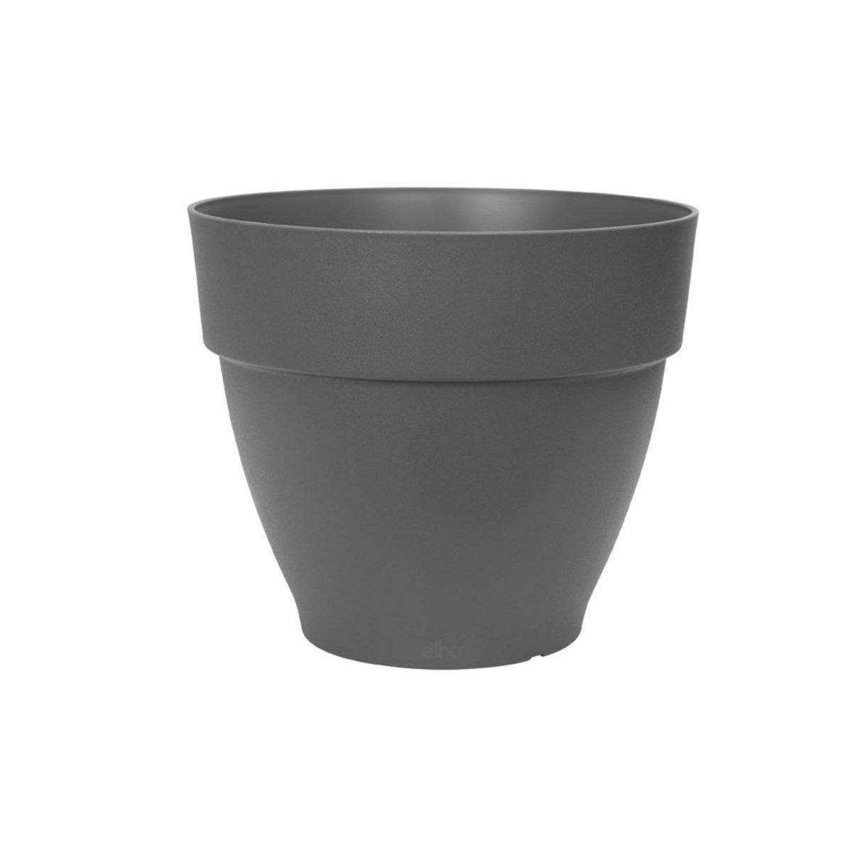 ELHO Pot de fleurs rond Vibia Campana - Ø 47 x H.40 cm - Anthracite - Elho