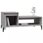 VIDAXL Table basse Sonoma gris 100x50x45 cm Bois d'ingenierie