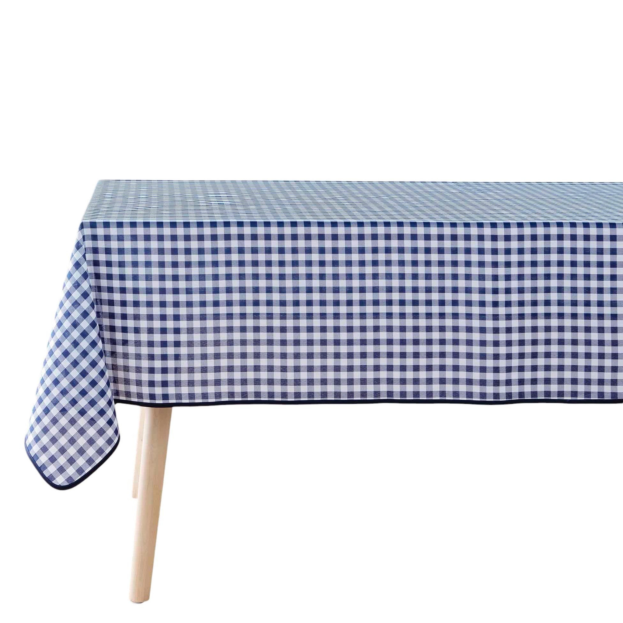 Voir la diapositive 1 : Eden Nappe a carreaux vichy design et moderne