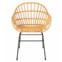 Voir la diapositive 2 : Paris Prix Chaise Design en Rotin  Keni  80cm Naturel
