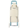 Voir la diapositive 4 : Paris Prix Chariot Shopping 2 Roues  Fraîcheur  91cm Beige