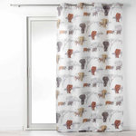 Paris Prix Rideau à Oeillets  Toundra  140x260cm Blanc