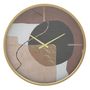 Voir la diapositive 1 : Paris Prix Horloge Murale en Verre  Art Red  60cm Multicolore