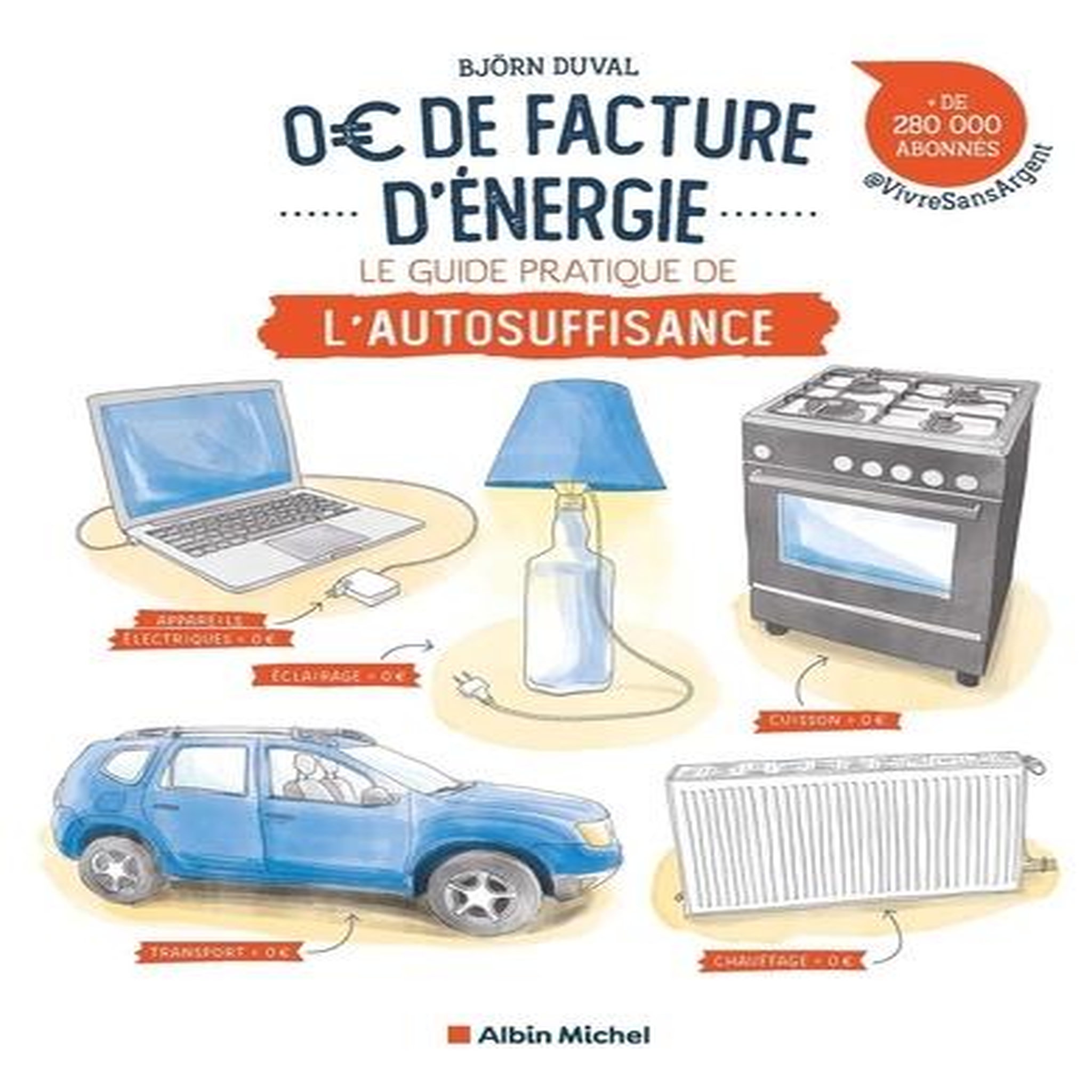 0 € DE FACTURE D'ENERGIE. LE GUIDE PRATIQUE DE L'AUTOSUFFISANCE, Duval Björn