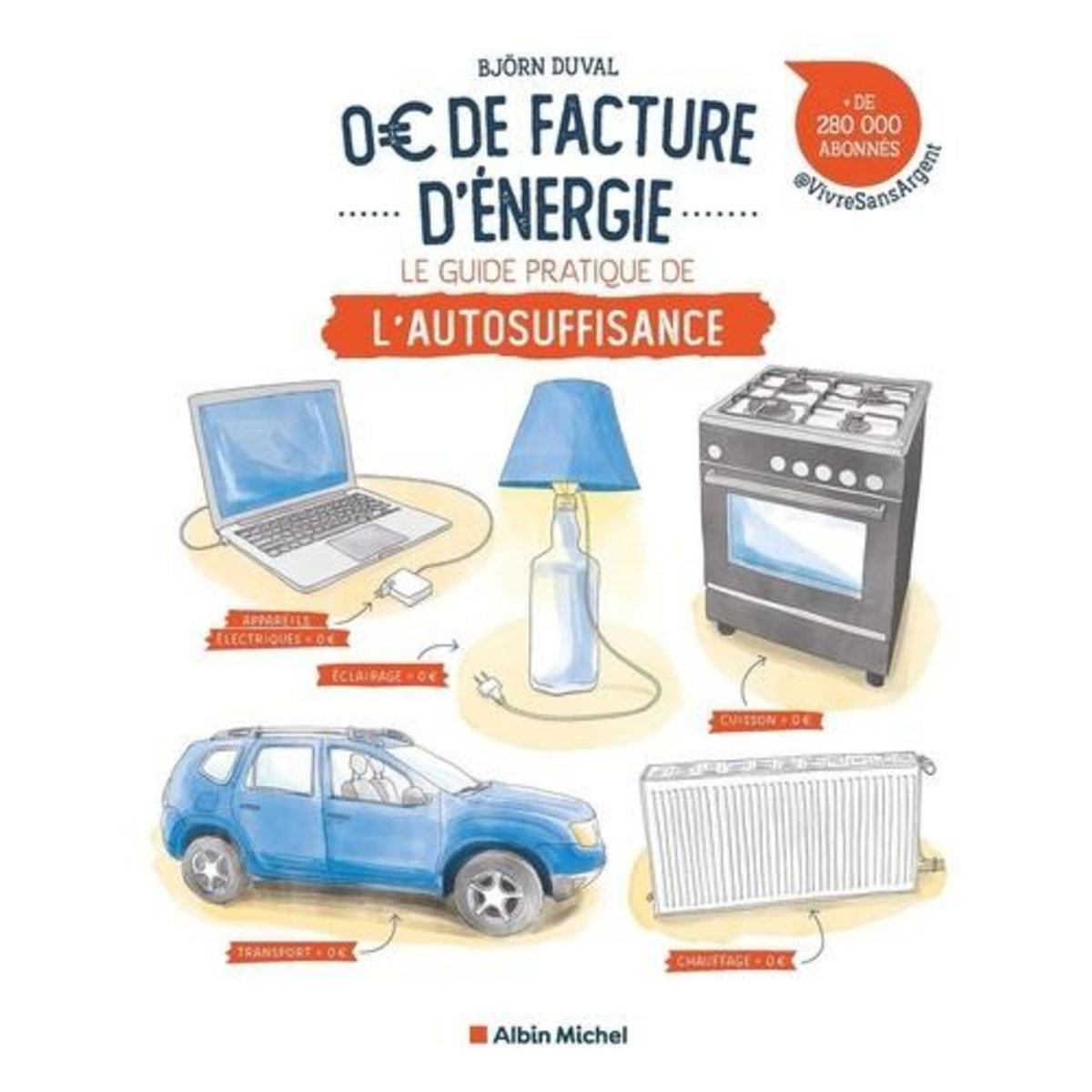 0 € DE FACTURE D'ENERGIE. LE GUIDE PRATIQUE DE L'AUTOSUFFISANCE, Duval Björn