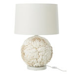 Paris Prix Lampe à Poser Coquillage  Beach  59cm Blanc