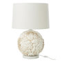 Voir la diapositive 1 : Paris Prix Lampe à Poser Coquillage  Beach  59cm Blanc