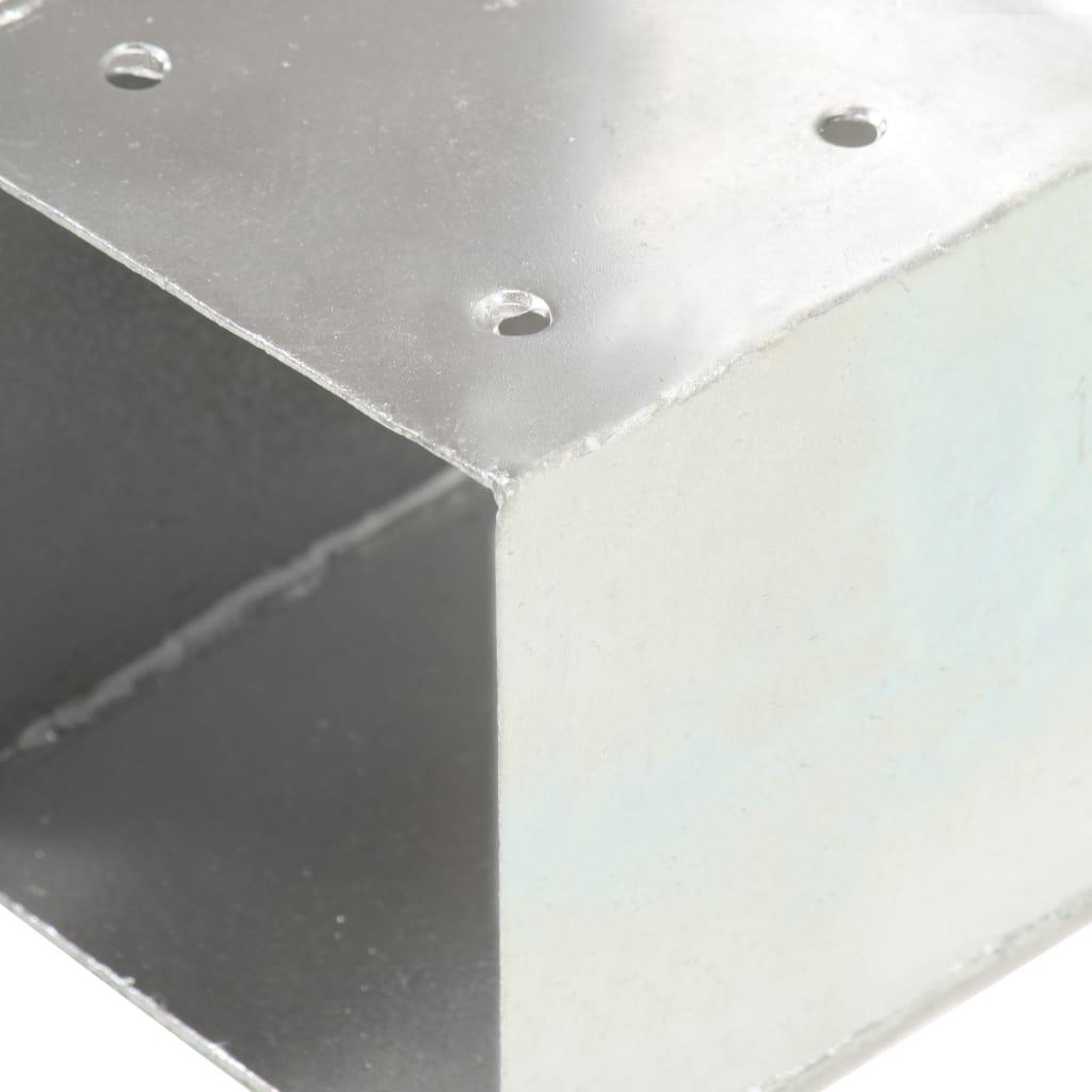 Voir la diapositive 5 : VIDAXL Connecteur de poteau Forme en T Metal galvanise 71x71 mm