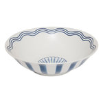 SECRET DE GOURMET Saladier en Porcelaine  Océania  26cm Bleu