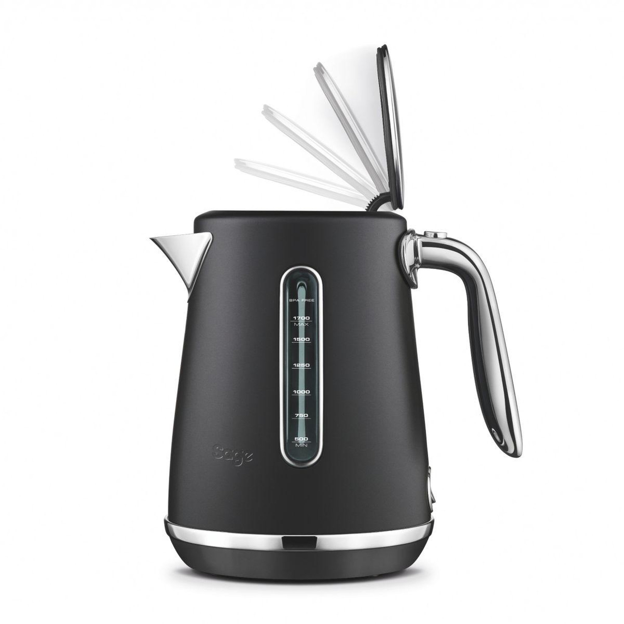 Voir la diapositive 3 : SAGE APPLIANCES Bouilloire the soft top luxe (noire)