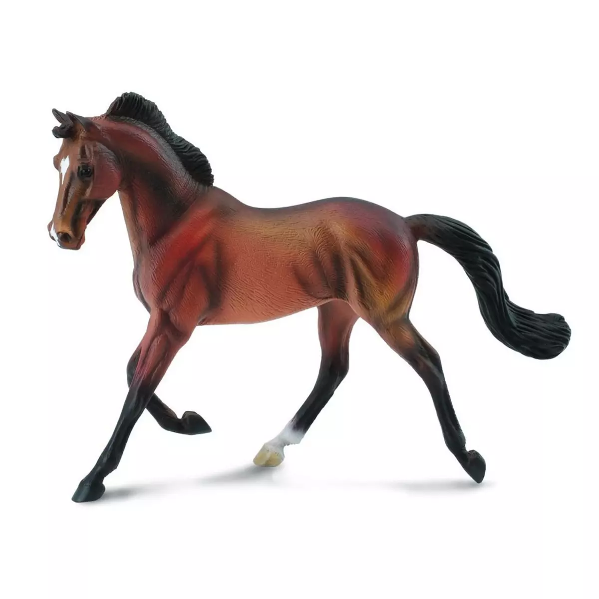 Figurines Collecta Figurine Cheval : Jument Pure-Sang Baie