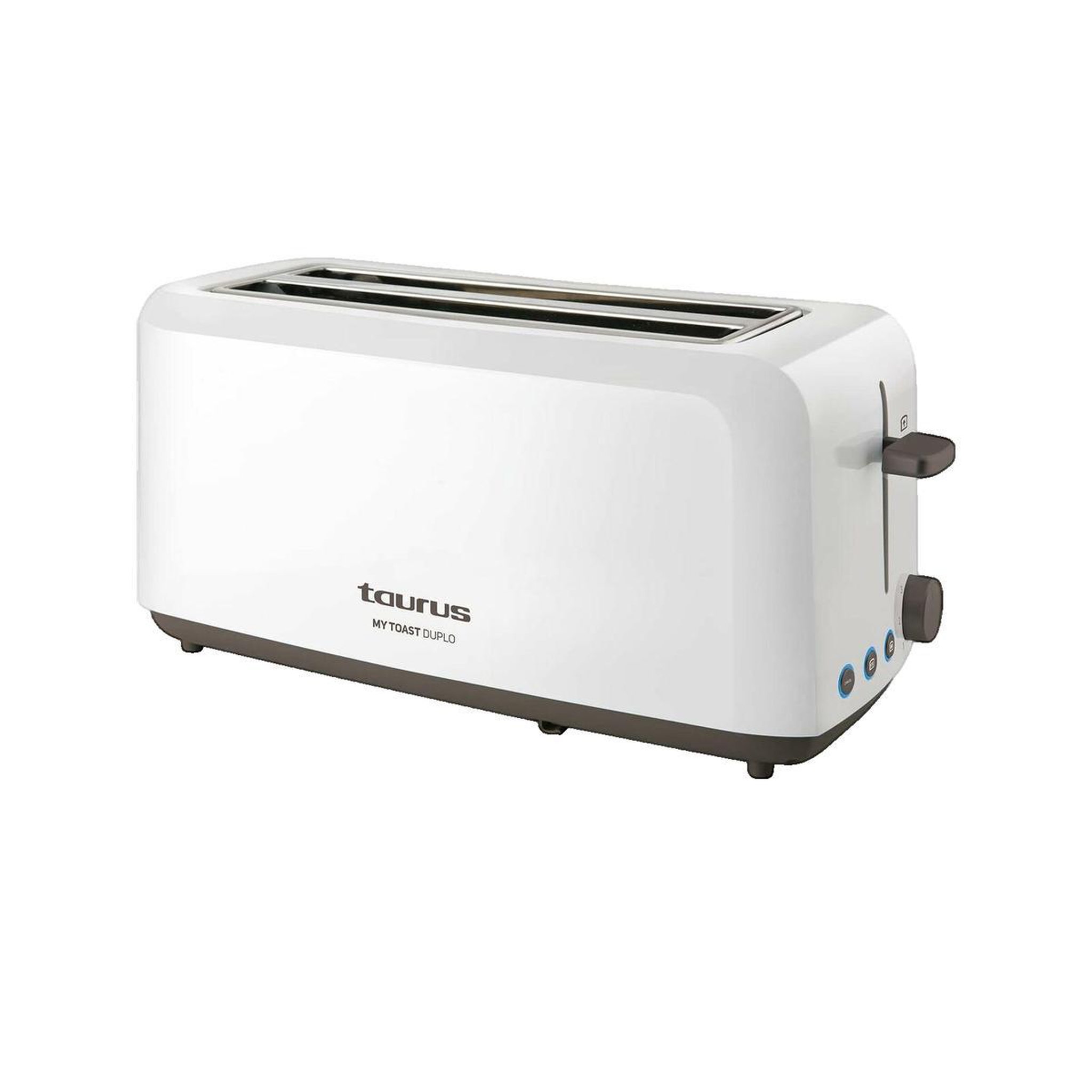 Taurus Grille-pain Taurus MyToast Duplo Cool avec deux fentes extra longues et larges