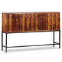 Voir la diapositive 1 : VIDAXL Buffet Bois massif 120x30x80 cm