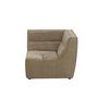 Voir la diapositive 4 : Paris Prix Module Canapé d'Angle Matelassé  Grid  98cm Taupe Foncé
