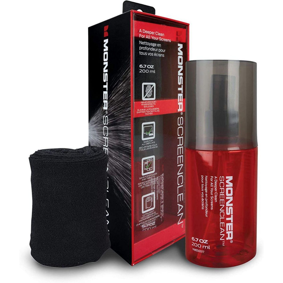 Monster Cable Kit de nettoyage écran 200ml